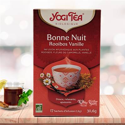 Yogi Tea - Bonne Nuit Rooibos Vanille - 17 Sachets