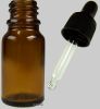 Bouteille Flacon Ambr 10ml avec Pipette Compte Goutte