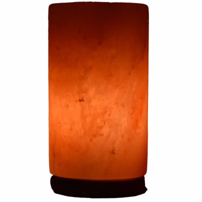 Lampe en véritable Sel de l'Himalaya - Forme Cylindre - 2.5-3.5 kg