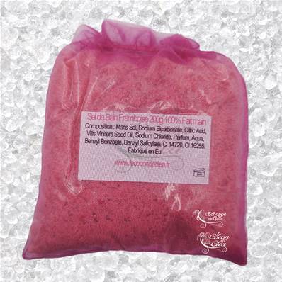 Sels de Bain Framboise - Sachet de 200g