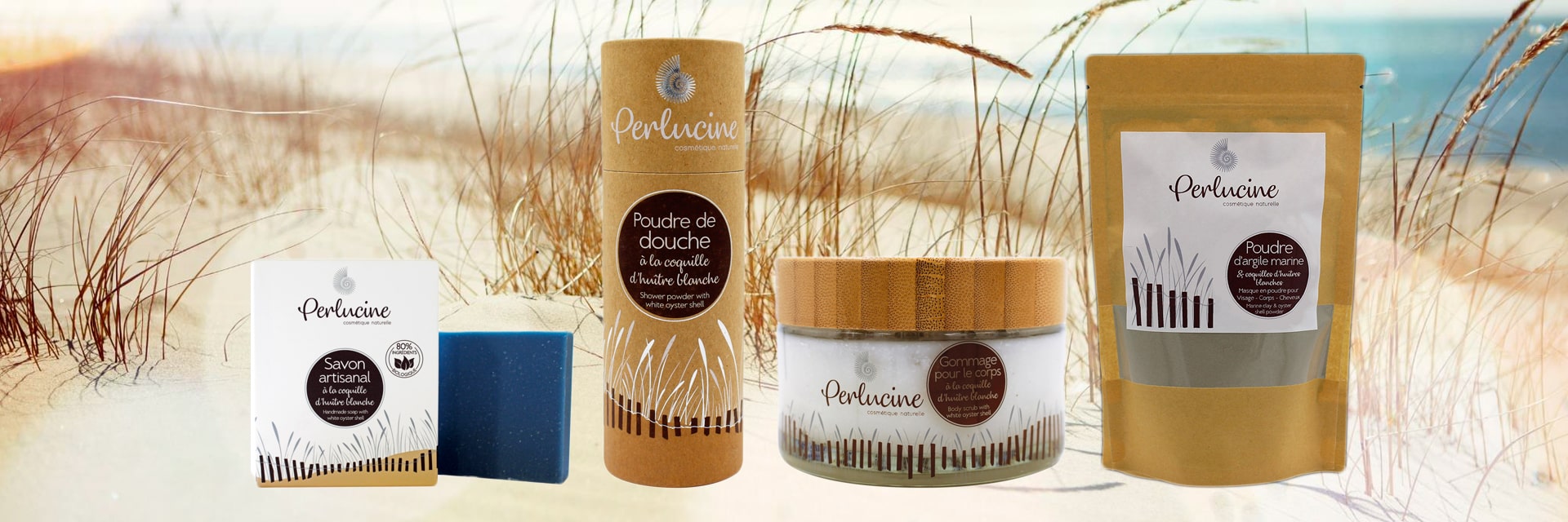 Perlucine cosmétique naturelle eco-responsable