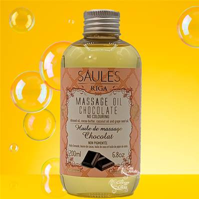 Huile de Massage Naturelle - Chocolat