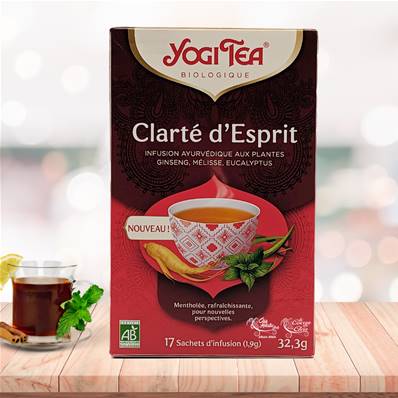 Yogi Tea - Clarté d'Esprit - 17 Sachets