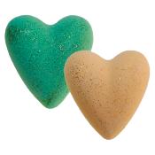 Duo Coeurs de Bain Effervescents - Encens et Myrrhe