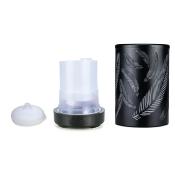 Brumisateur Diffuseur Ultrasonique - Zen Noir Plumes