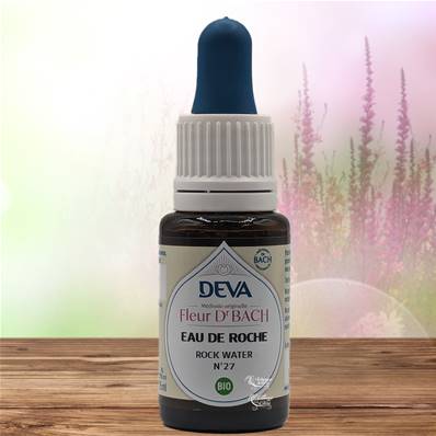 Deva - Fleur du Dr Bach - Eau de Roche N.27 - Compte gouttes 15ml