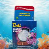 Tinti - Boule Magique Bleu XXL – Tinti Bain Magique Surprise Eponge