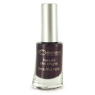 Couleur Caramel - Vernis à ongles n°15- Prune nacré 8ml