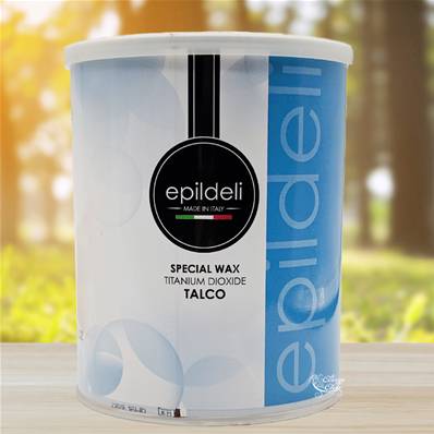 Cire Epilation Naturelle avec Bandes Talc