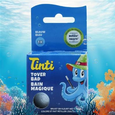 Tinti - Bain Magique Bleu 1 Boule