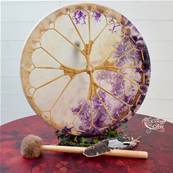 Tambour Unis-Son Thetys - Bison et Cèdre 45cm