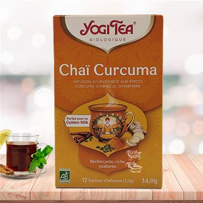 Yogi Tea - Chaï Curcuma - 17 Sachets