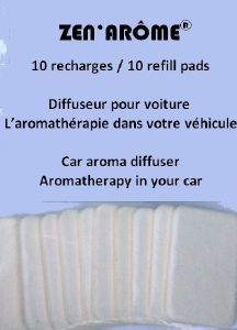 Diffuseur Pour Voiture - Sachet 10 Recharges