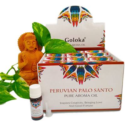 Goloka - Huile Parfumée Palo Santo - Box de 12