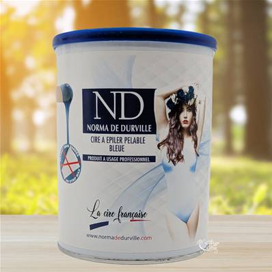 Norma de Durville - Cire Pelable sans Bandes Bleue - Pot 800g