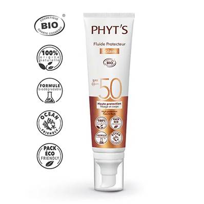 Phyts- Fluide Protecteur Solaire SPF50 - 100ml