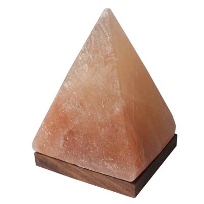 Lampe en véritable Sel de l'Himalaya - Pyramide 2 à 3 kg