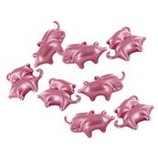 Perles de Bain Animaux Cochon Rose - Fragrance Rose - Par 10