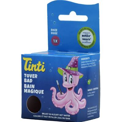 Tinti - Bain Magique Rose 1 Boule