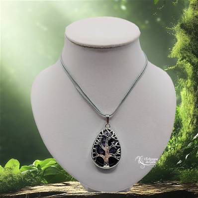 Collier Arbre de Vie - Améthyste