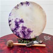 Tambour Unis-Son Thetys - Bison et Cèdre 45cm