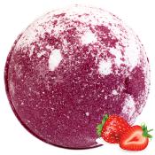 Boule de Bain Effervescente Karité Mousse Fraise