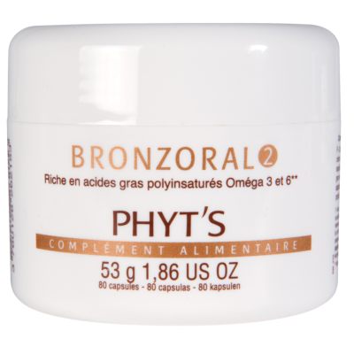 Phyts- Bronzoral 2 - Hydratant et nourrissant - 80 Gélules