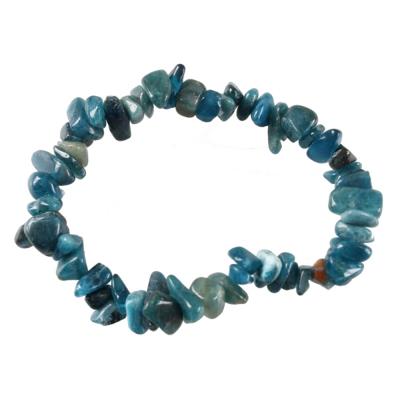 Bracelet Baroque Fin - Apatite Bleue