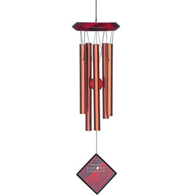 Woodstock Chimes - Carillon Feng Shui Bois Mars 5 tubes - 43cm