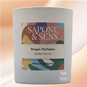 Bougie d'Ambiance Parfumée - Jardin Secret - 45h