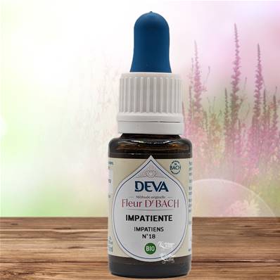 Deva - Fleur du Dr Bach - Impatiente N.18 - Compte gouttes 15ml