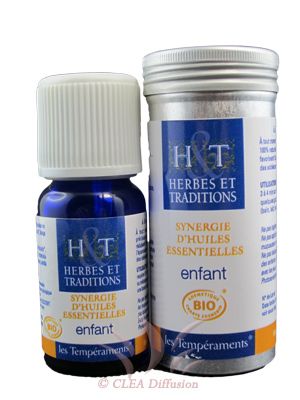 Herbes et Traditions - Synergie Huiles essentielles - Détente Enfant 10ml