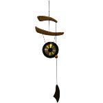 Carillon Gong Empereur Bois et Métal - 80cm