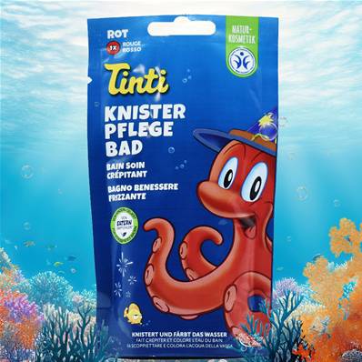 Tinti - Bain Crépitant Rouge- 1 Sachet 50g