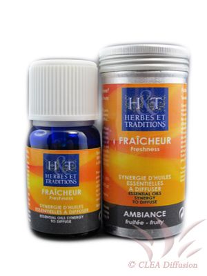 Herbes et Traditions - Synergie Huiles essentielles - Fraicheur 10ml