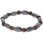 Bracelet Torsade Hmatite et Amthyste