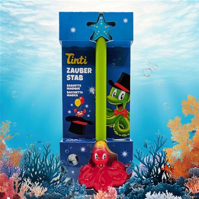 Tinti - Baguette Magique et 4 Boules pour le Bain