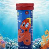 Tinti - Couleur pour le Bain Rouge - Tube de 10 Pastilles